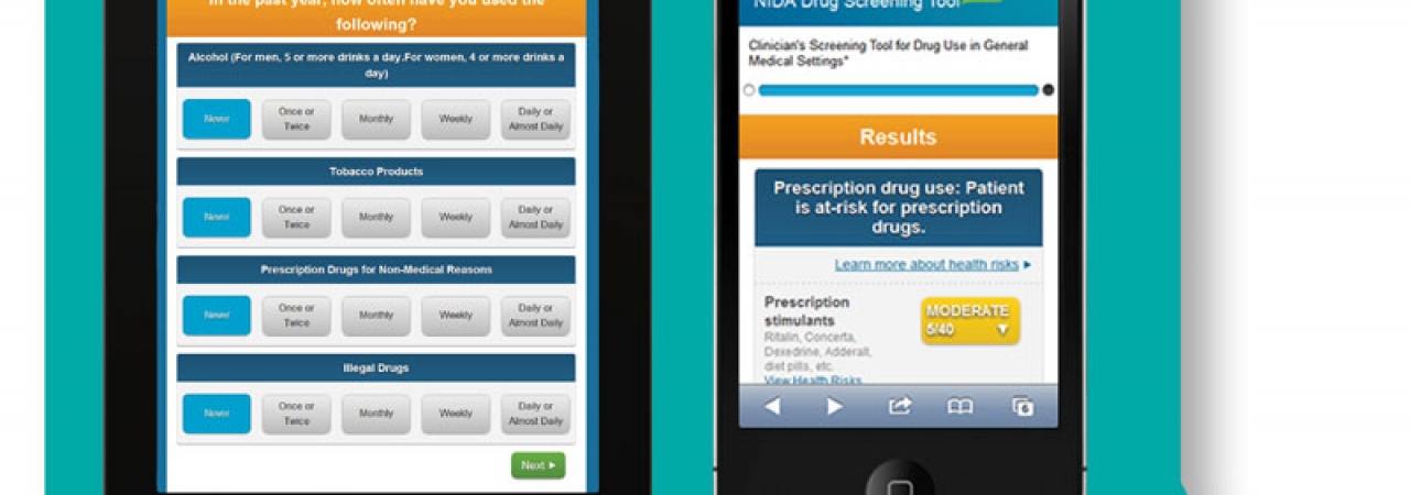 Mobile app screenshots.