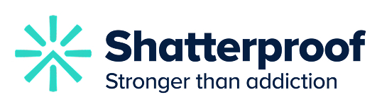 Shatterproof stronger than addiction logo