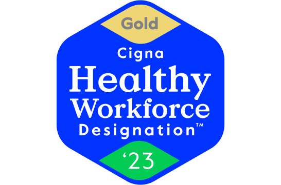 Cigna Gold: Healthy Workforce Designation